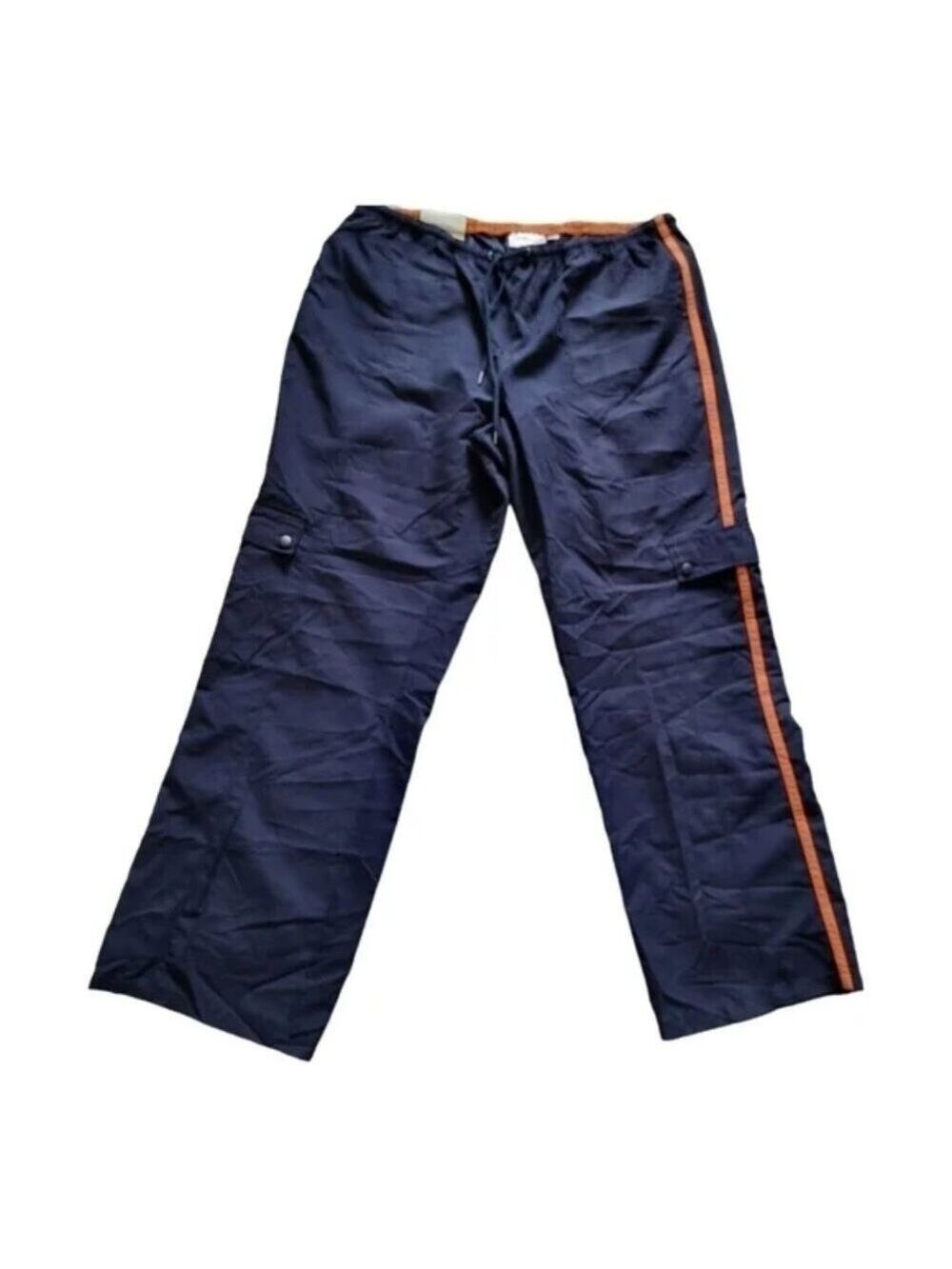 Avenue Active Blue Track Pants 14/16 Cargo Pockets